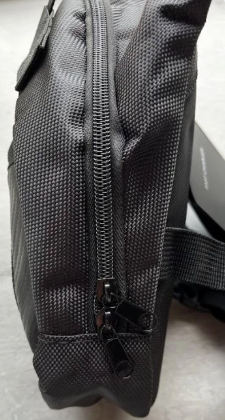 Mochila Pierna Moto Negra Nueva