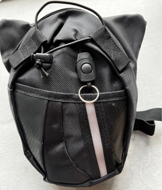 Mochila Pierna Moto Negra Nueva