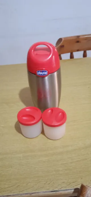 Portapappa Chicco termico con 2 contenitori