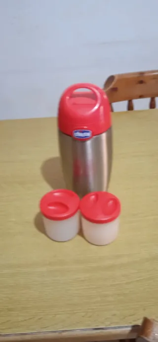 Portapappa Chicco termico con 2 contenitori