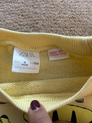 Lote 3 sudaderas niño Talla 4 (104cm)