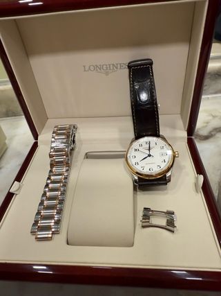 Reloj Longines Master Collection, acero y oro
