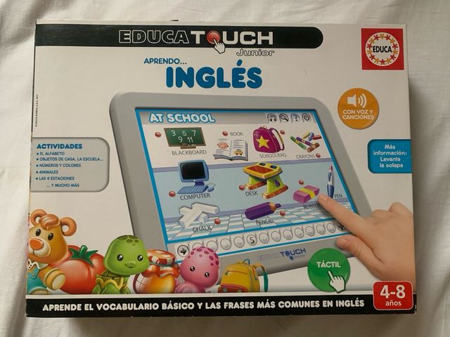 Pizarra Educativa Inglés EducaTouch Junior