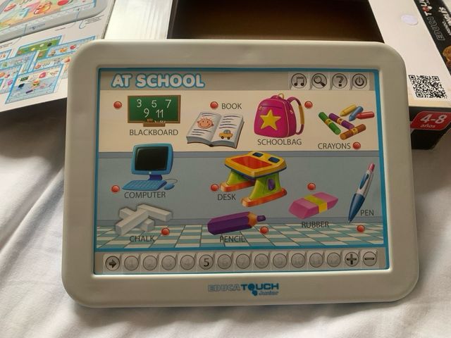 Pizarra Educativa Inglés EducaTouch Junior