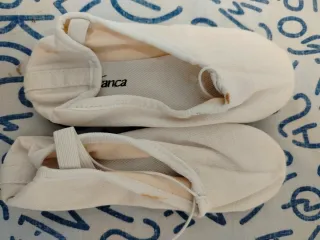 Zapatillas Ballet niña/o So Danca Blancas Talla 30