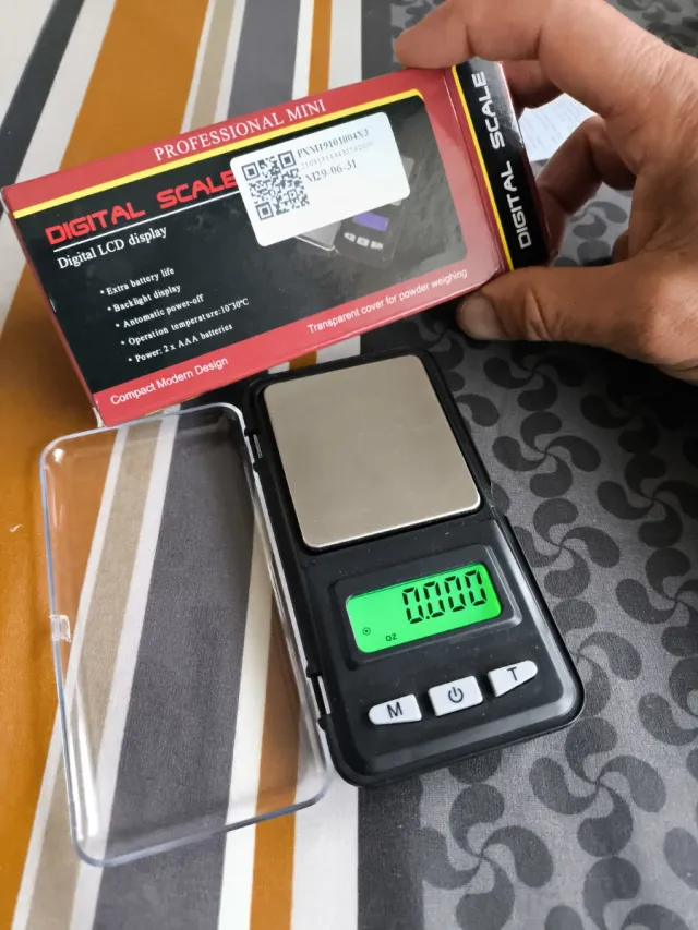 Báscula Digital Precisión 0.1g