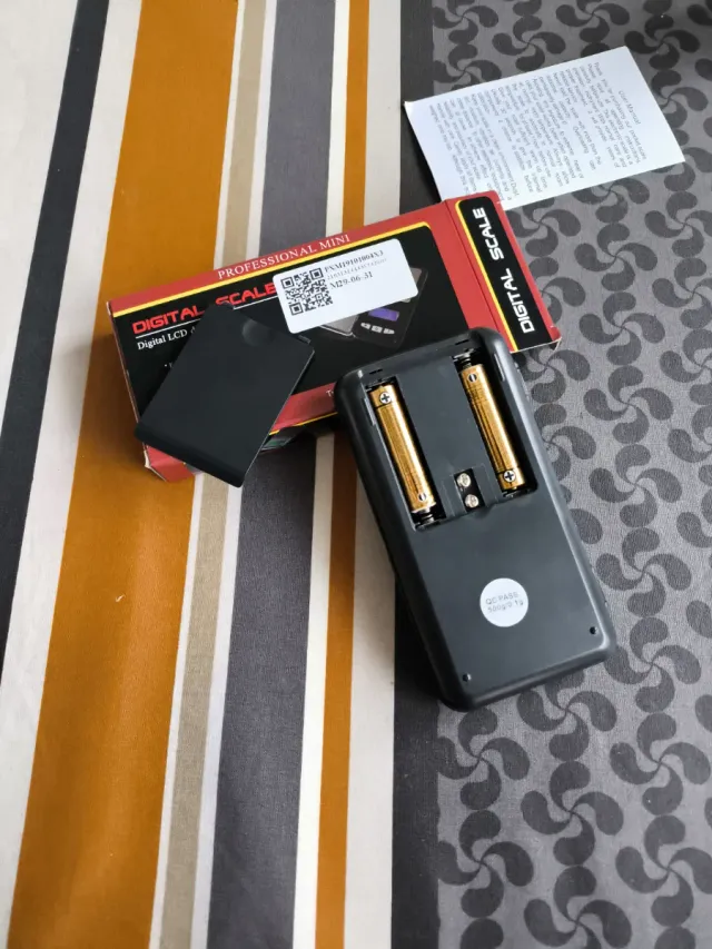 Báscula Digital Precisión 0.1g