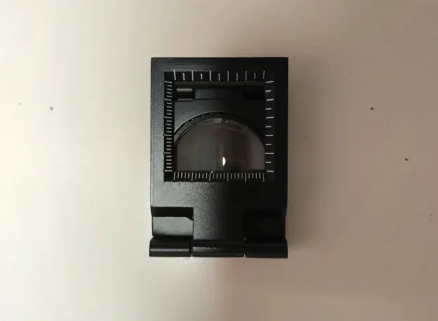 Lupa 10x con funda y paño