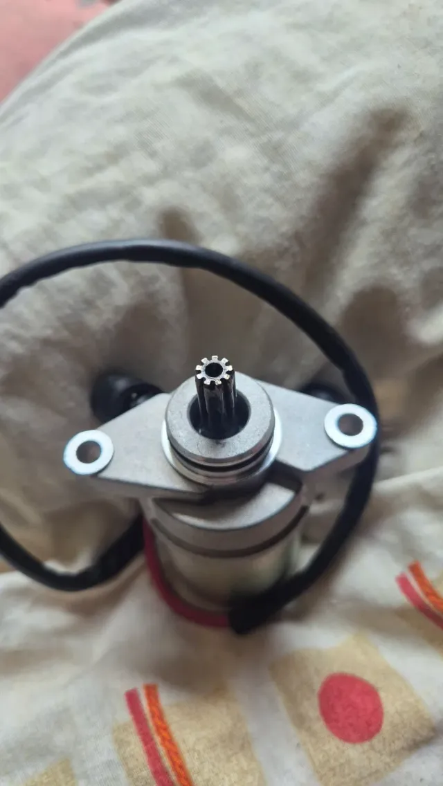 Motor de arranque para moto