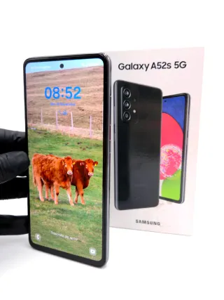 Samsung Galaxy A52s 5G Originale con cover Inclusa