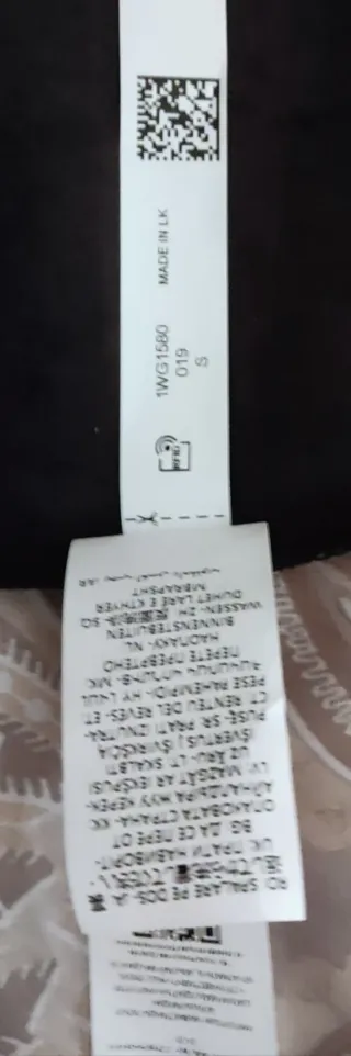 Gonna corta similpelle Tezenis nera