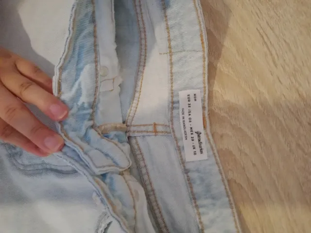 Lote 2 vaqueros cortos mujer Talla M/38