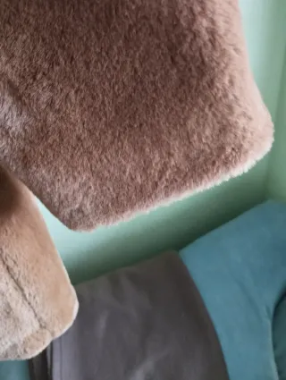 Chaquetón muton marrón