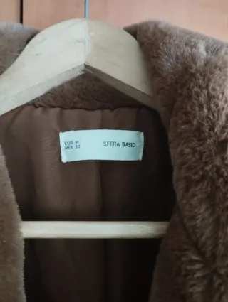 Chaquetón muton marrón