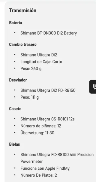 Canyon Ultimate CF SL 8 Talla  A ESTRENAR!Mejorada