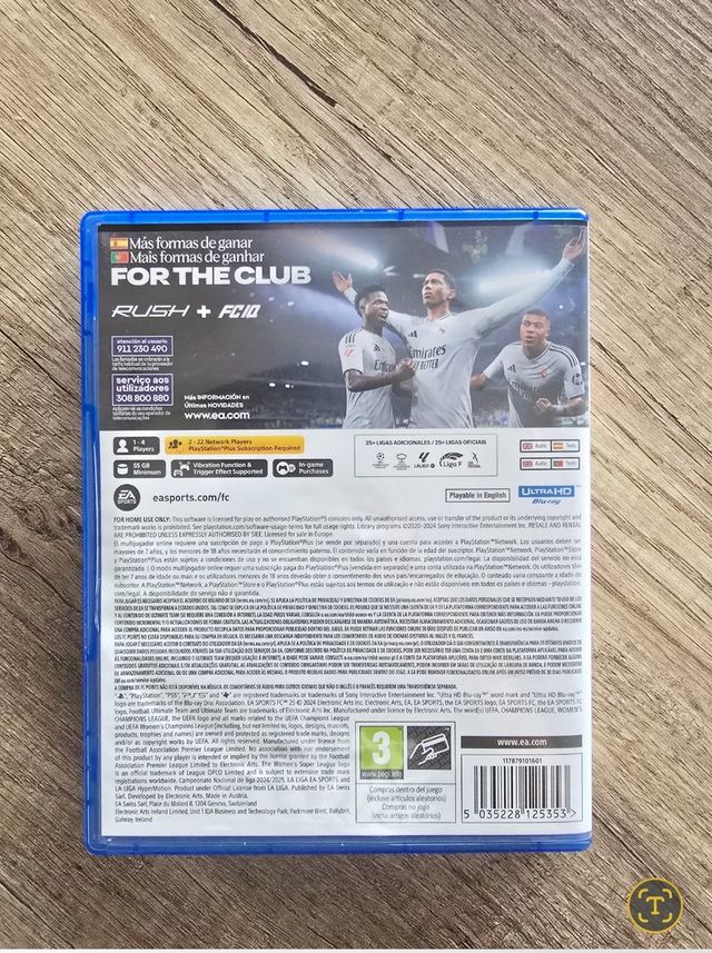 EA SPORTS FC 25 PS5 - Videojuego Deportivo