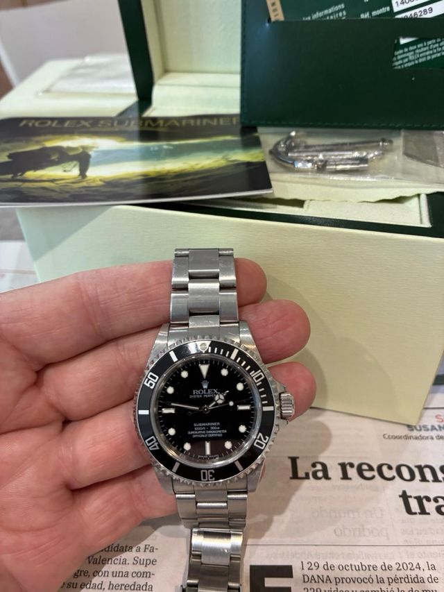 Rolex Submariner Negro