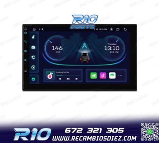 RADIO GPS ANDROID 14 2DIN 7" MULTIMEDIA GPS HD 3 USB SD