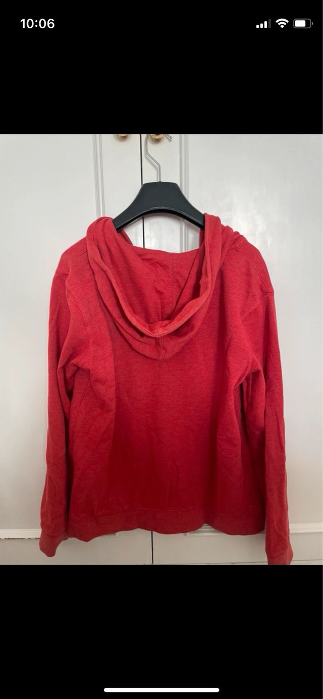 Sudadera unisex Talla 14 Roja