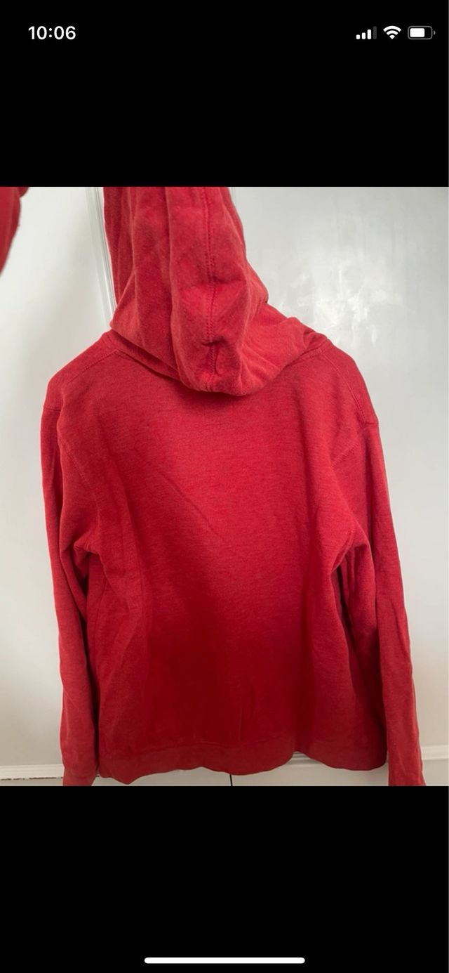 Sudadera unisex Talla 14 Roja