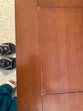 Mesa de centro de madera maciza