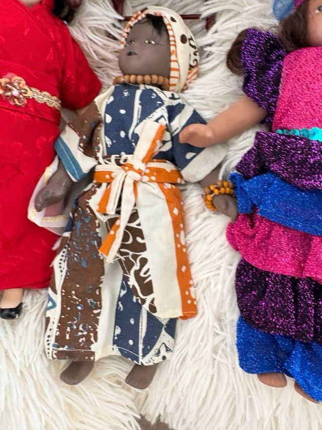 Muñecas de porcelana vintage