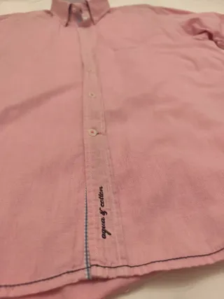 Camisa rosa de la marca Aqua & Cotton Talla XL