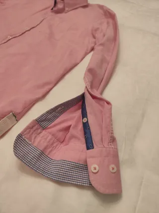 Camisa rosa de la marca Aqua & Cotton Talla XL