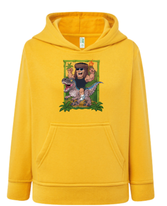 Sudadera Ales GF Amarilla con Dibujo