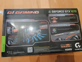 Tarjeta Gráfica Gigabyte NVIDIA GeForce GTX 1070