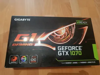 Tarjeta Gráfica Gigabyte NVIDIA GeForce GTX 1070