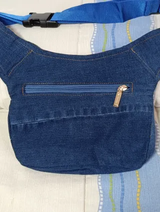 Riñonera Caomka Jeans y Estampado Floral