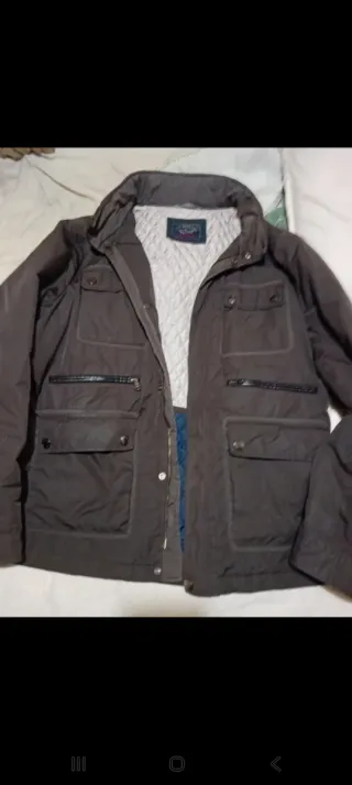 Parka Paul & Shark verde Talla 2XL