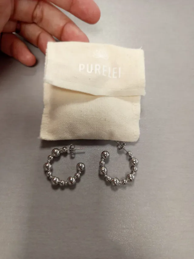 Pendientes Purelei Bolas Plata