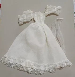 Abito Barbie Bianco con calze