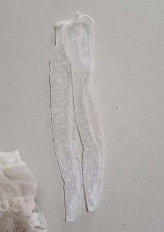 Abito Barbie Bianco con calze