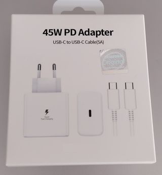 Caricabatterie Samsung 45W PD USB-C con cavo
