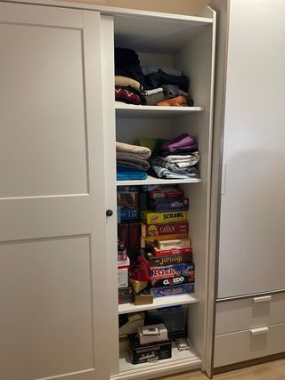 Urge - Armadio HAUGA bianco a 2 ante scorrevoli