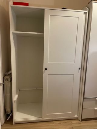 Urge - Armadio HAUGA bianco a 2 ante scorrevoli