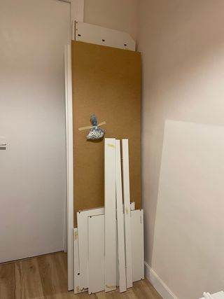 Urge - Armadio HAUGA bianco a 2 ante scorrevoli