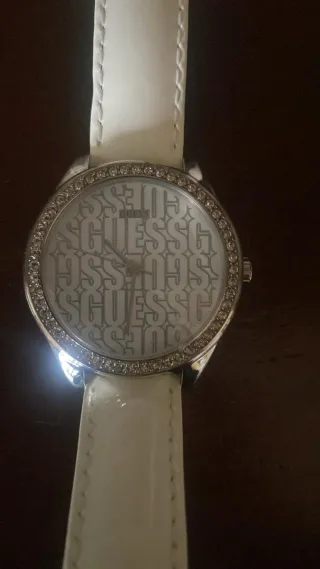 Orologio Guess Donna Argento e Bianco