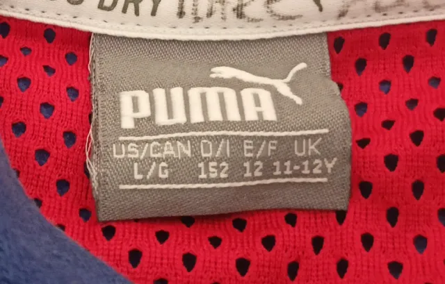 Sudadera azul con logo PUMA niño