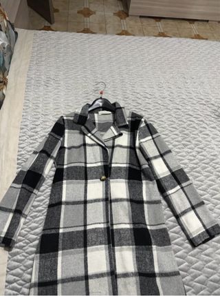 Cappotto donna a quadri