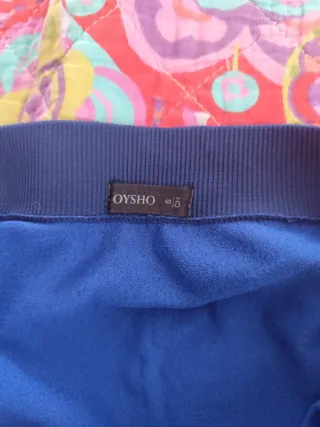 Leggings Oysho azules compresión
