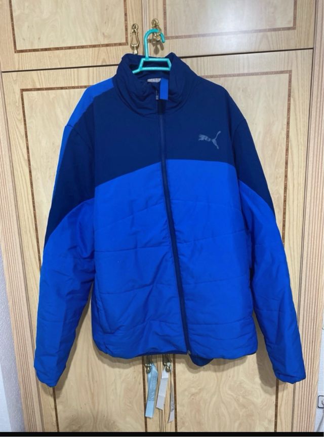 Giacchetta Puma Uomo Blu Inverno