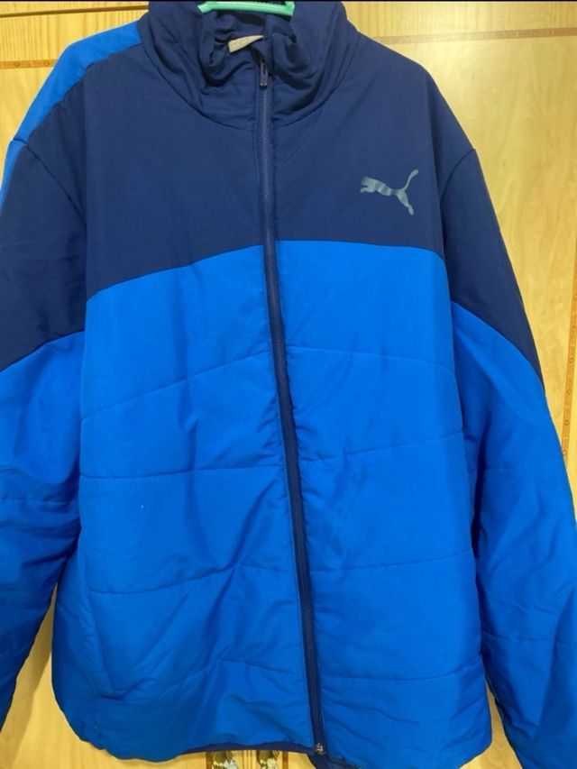 Giacchetta Puma Uomo Blu Inverno