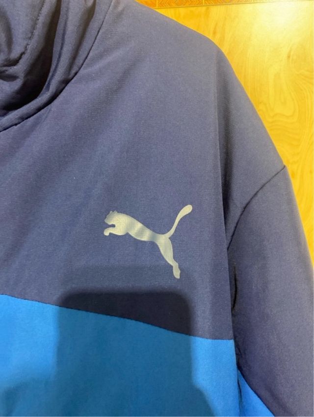 Giacchetta Puma Uomo Blu Inverno