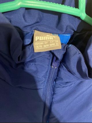 Chaqueta Puma Hombre Azul Invierno