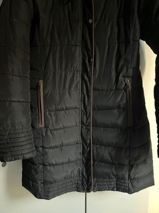 Giaccone donna trapuntato nero