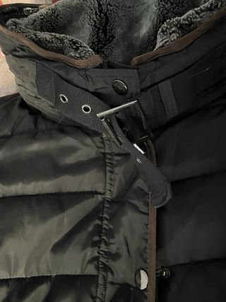 Giaccone donna trapuntato nero